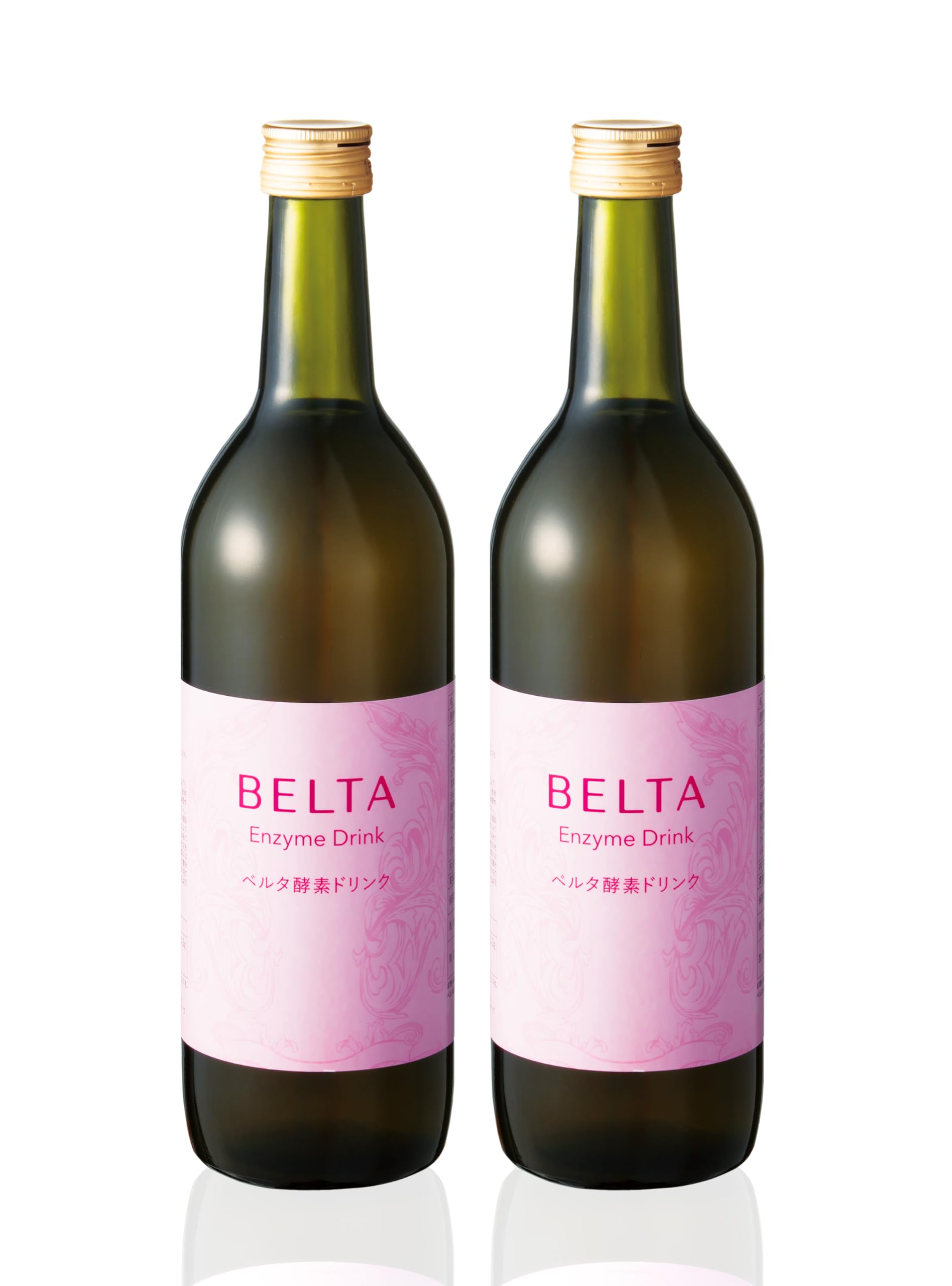 酵素ドリンク コラーゲン 生酵素 配合 酵素ダイエット ファスティング BELTA すっきり飲みやすいピーチ味 2本