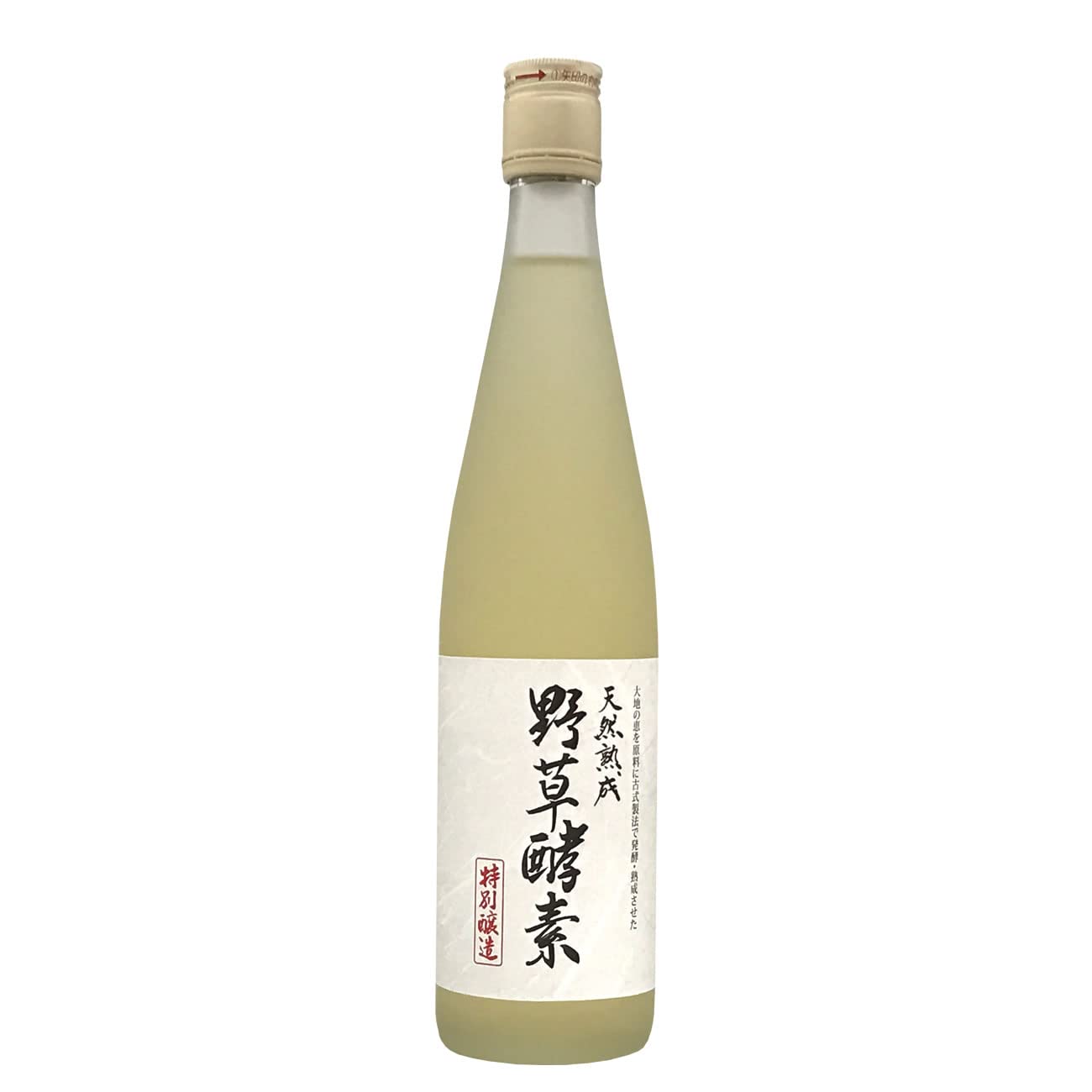 野草酵素 特別醸造 プレミアム 酵素ドリンク 500ml 1本 天然熟成 完全国産 濃い 原液100% 完全無添加 60種の厳選素材