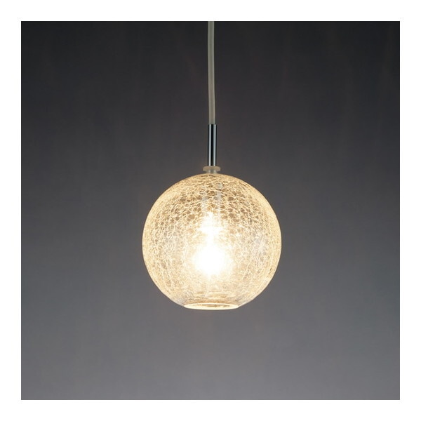 PE-2641 クリア みぞれ べっこう あずき ペンダントライト (ダクトタイプ)