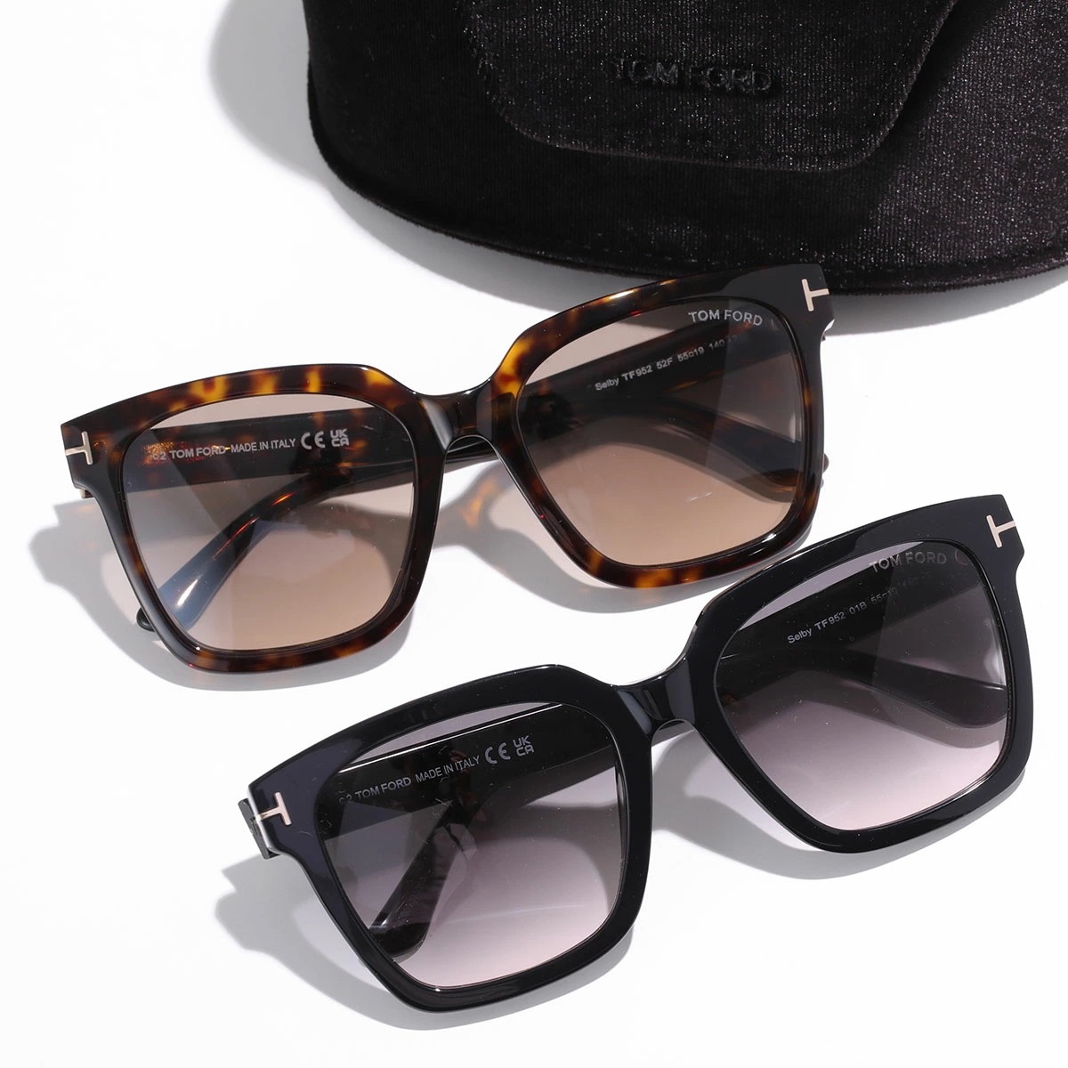 TOM FORD トムフォード サングラス TF952 FT952 レディース ウェリントン型 ロゴ Tロゴ アイウェア カラー2色