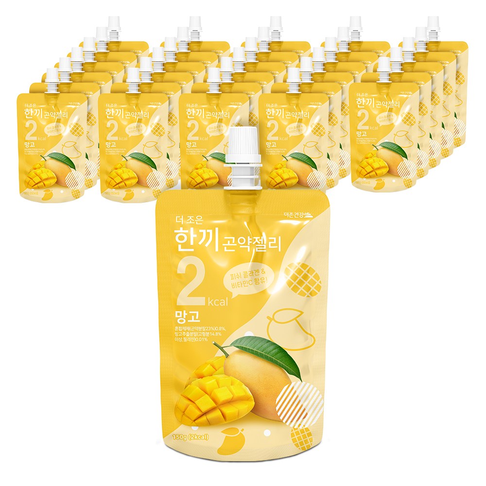 ザジョン健康もっと締めたハンコングヤンゼリーマンゴー150g30個