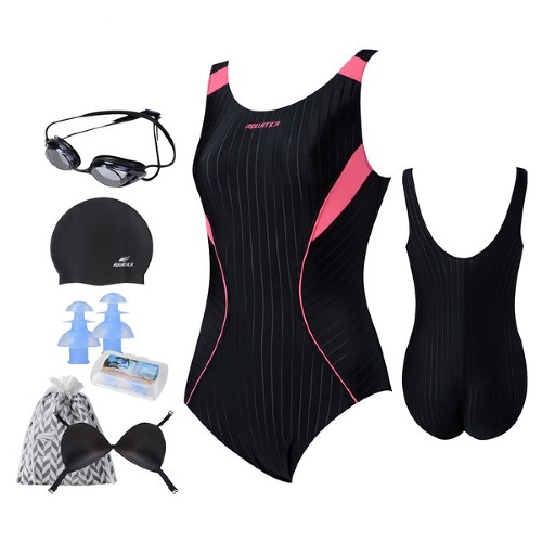 レディース ワンピース水着 船首用水鏡6点セット AQA1506