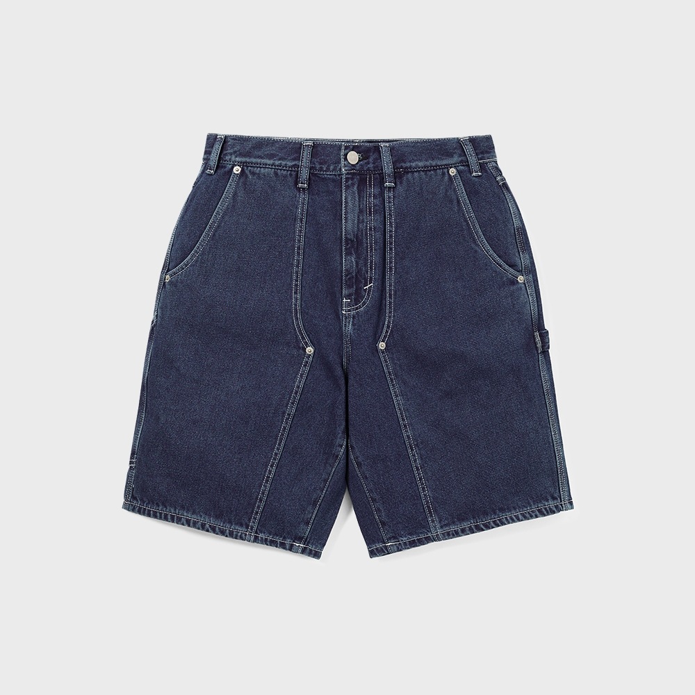 ディス・イズ・ネヴァー・ザット・デニム・カーペンター・ショートブルー