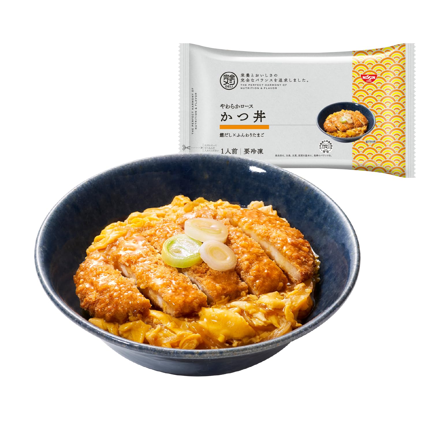 完全メシDELI 日清食品 冷凍 かつ丼 5食セット 冷凍弁当 冷凍食品 たんぱく質24.3g PFCバランス 食物繊維7.5g
