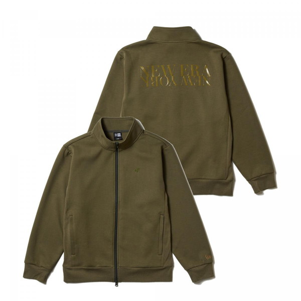 NEWERA ニューエラ ゴルフ ライトテック スウェット フルジップジャケット NEW ERA NEW YORK オリーブ 14326424