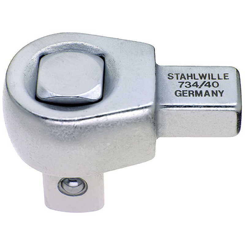 STAHLWILLE　ジョイントサイズ14×18mm トルクレンチ差替スクエアドライブヘッド 3/4SQ　734/40