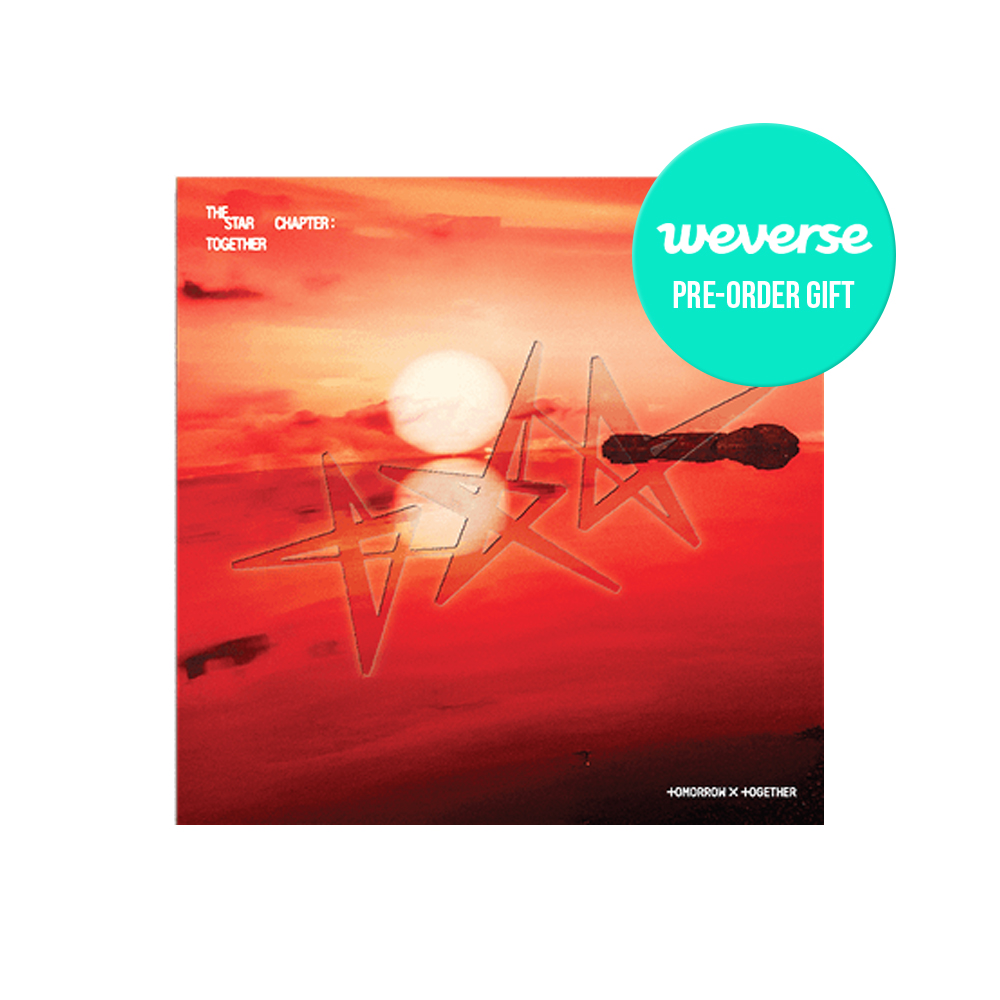 【Weverse特典選択】 TXT - The Star Chapter : TOGETHER / AFTERGLOW VER / アルバム5種セット / TOMORROW X TOGETHER