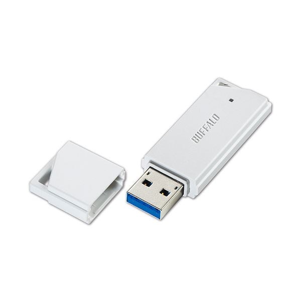 （まとめ） バッファローUSB3.1（Gen1）対応 USBメモリー バリューモデル 16GB ホワイト RUF3-K16GB-WH1個 10セット