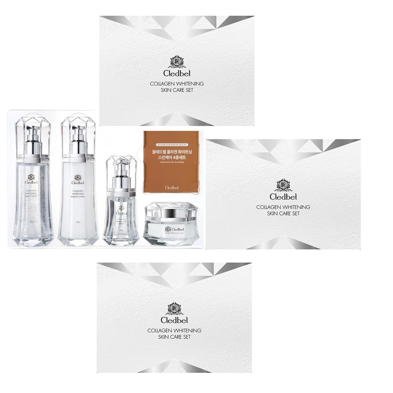 コラーゲンホワイトニングスキンケアセット 2 + 1 ショッピングバッグ付き 9,986円