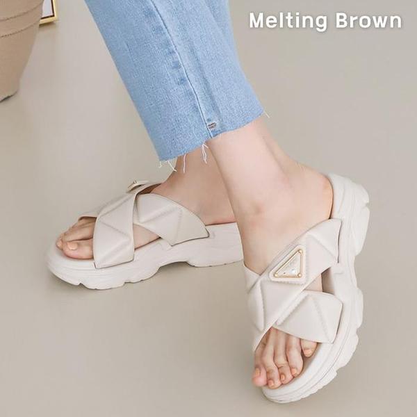 女性スリッパ レディース 厚底 オフィススリッパ P4