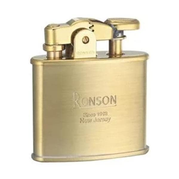 ロンソン RONSON ライター スタンダード フリントオイルライター ブラスサテン R02-0027