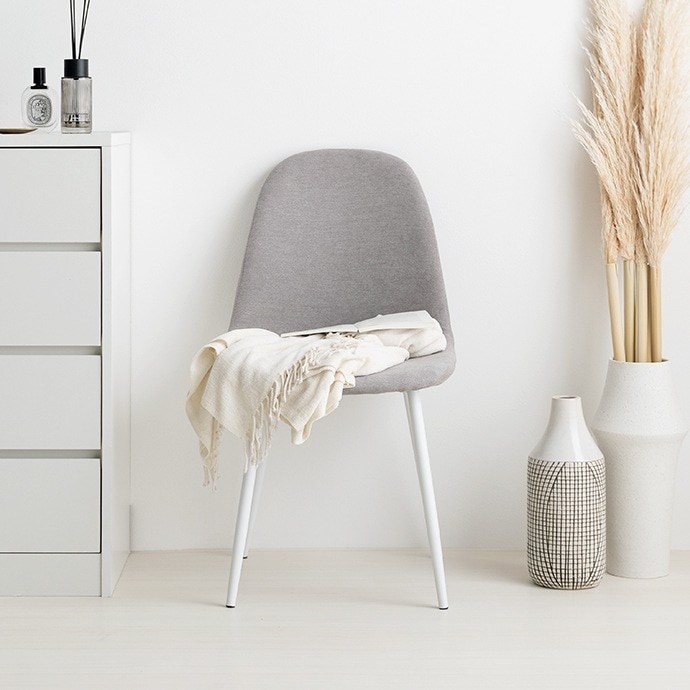 シェルチェア 椅子 おしゃれ イームズ 北欧モダン くすみカラー ダイニング いす イス シンプル 座面高45cm