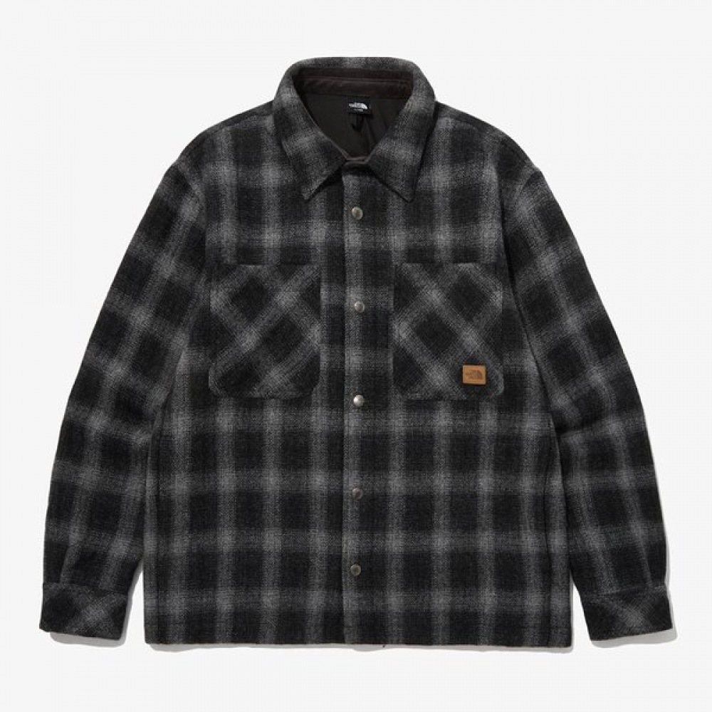 ノースフェイス メンズ チェックシャケット NJ3VP79A