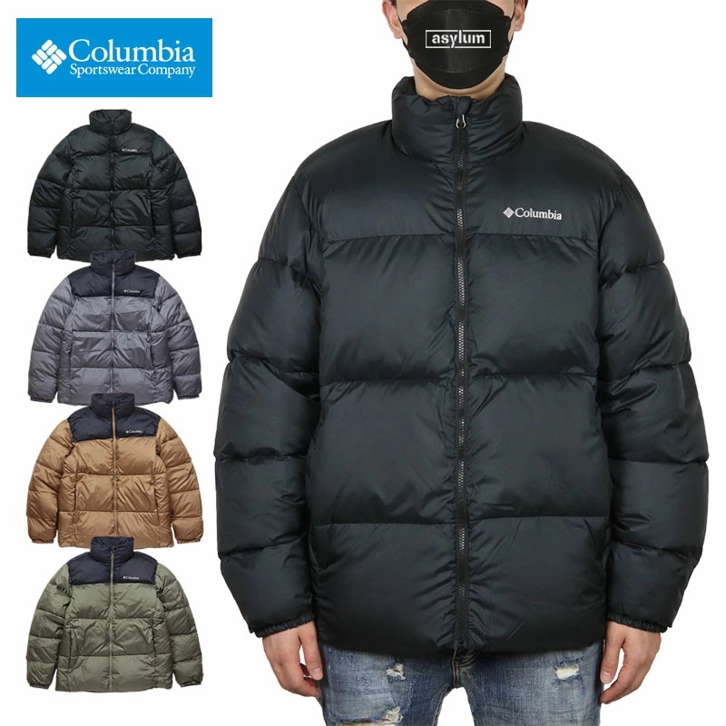 コロンビア ジャケット COLUMBIA アウター 中綿ジャケット メンズ レディース アウトドア ブランド 大きいサイズ おしゃれ キャンプ 登山 黒