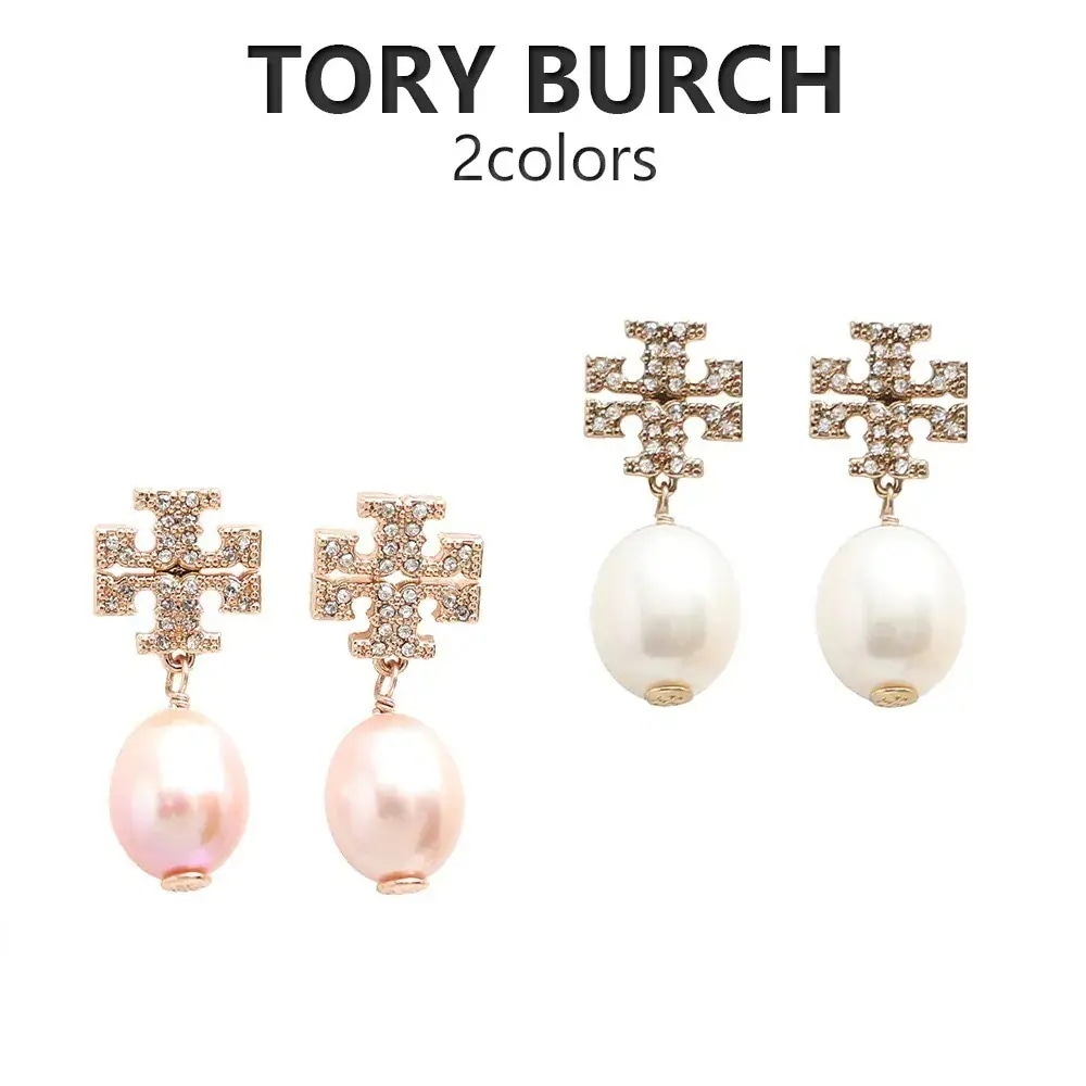 ピアス 60525 レディース パール KIRA PAVE PEARL DROP EARRING Tory Gold/Pearl Rose Gold/Pearl 並行輸入品