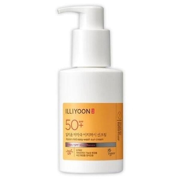 イリユン 低刺激 イージーウォッシュ 日焼け止め 大容量 SPF50+ 150ml