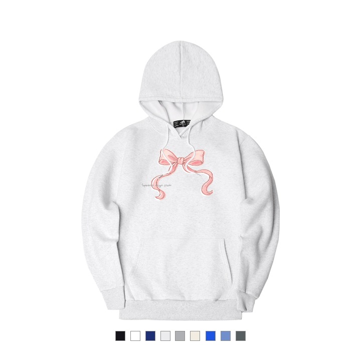 SWEING RIBBON 起毛 フード Tシャツ HOODIE (GPH4-5SP164)