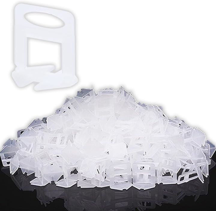 タイルスペーサー 3mm セット 目地材 クリップ 床施工 タイル施工 補助具 タイルレベリング