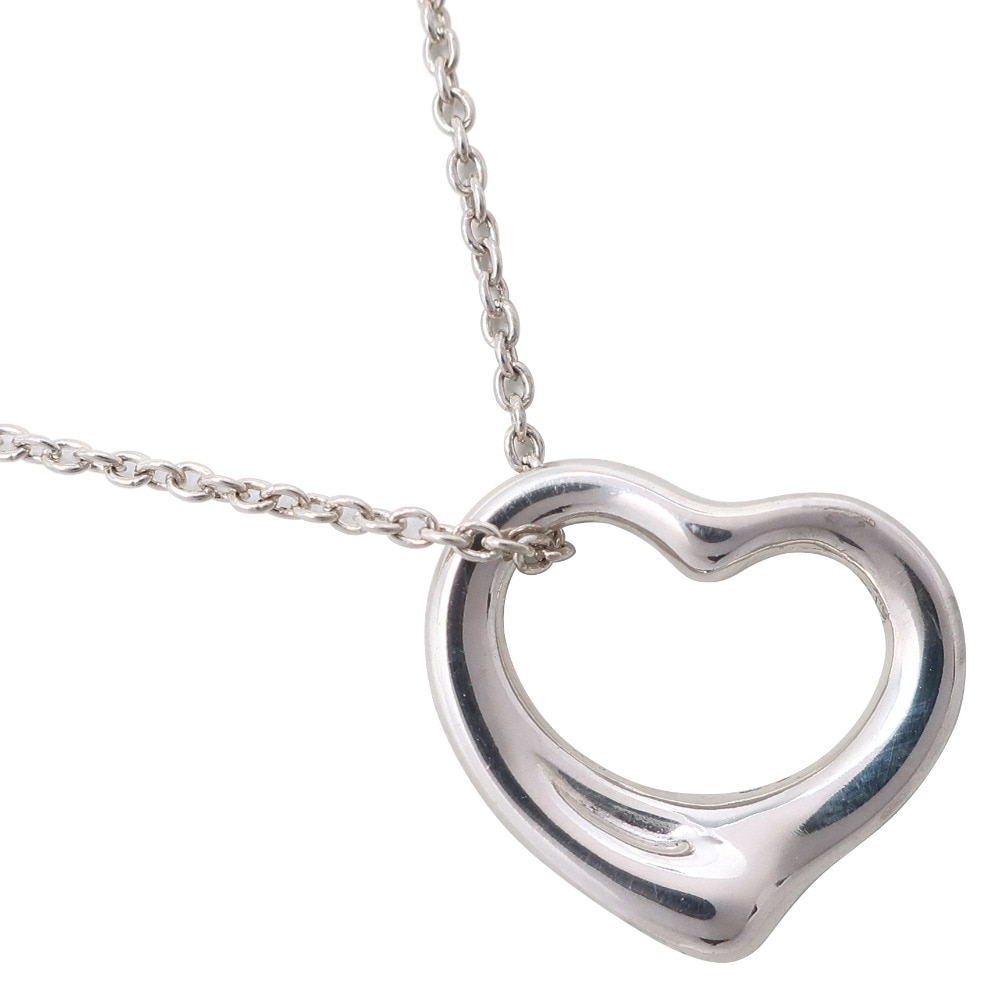 オープンハート エルサ・ペレッティ ネックレス シルバー925 約2.8g レディース 中古品