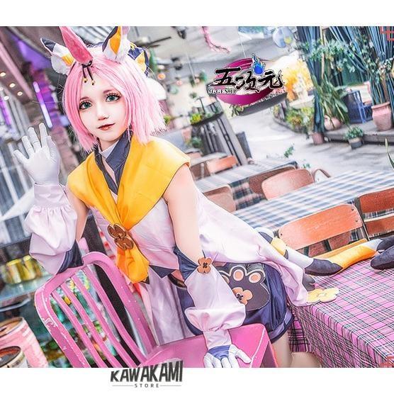 五次元　原神　コスプレ　ディオナ　衣装　水筒　靴　ウィッグ　追加可