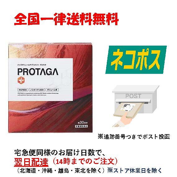 クーポン利用可能 プロタガ PROTAGA メンズボリュームサプリメント 60粒 送料無料 当日発送