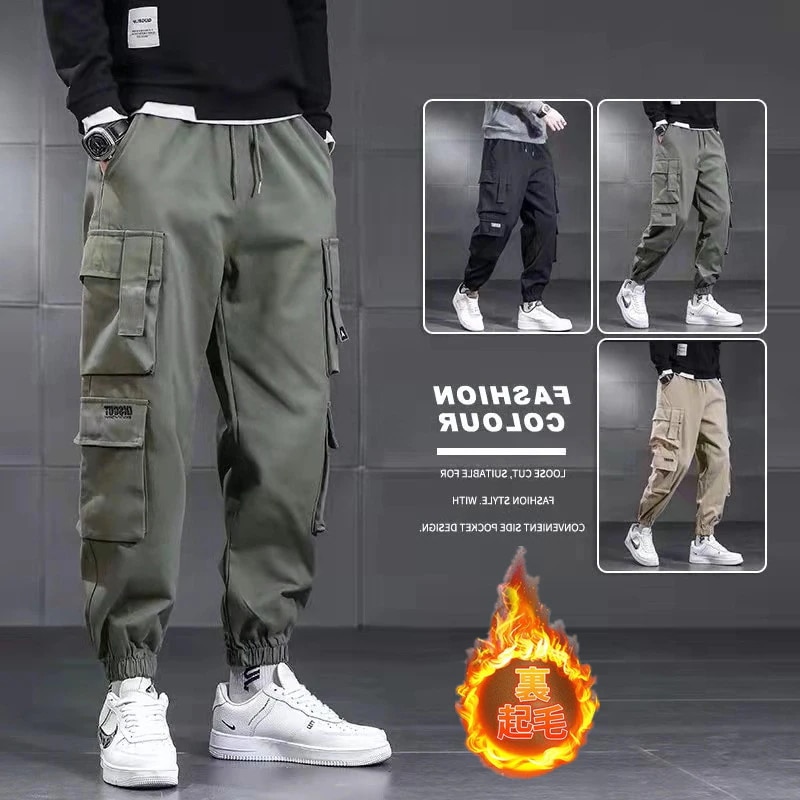 裏起毛 カーゴパンツ メンズ 秋冬 暖パン 防風 防寒 作業服 ワークパンツ ミリタリーパンツ 厚手 登山 釣り バイク 作業着 アウトドア