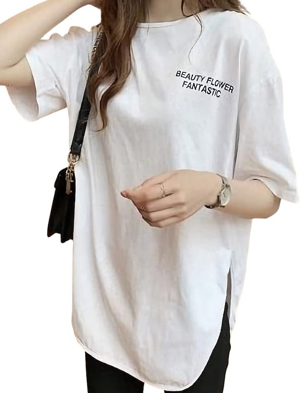 [emptio] [エンプティオ] ラウンドカット 半袖 tシャツ おしゃれ かわいい カットソー レディース