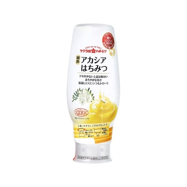 加藤美蜂園本舗 サクラ印 純粋アカシアはちみつ 300g x12 メーカー直送