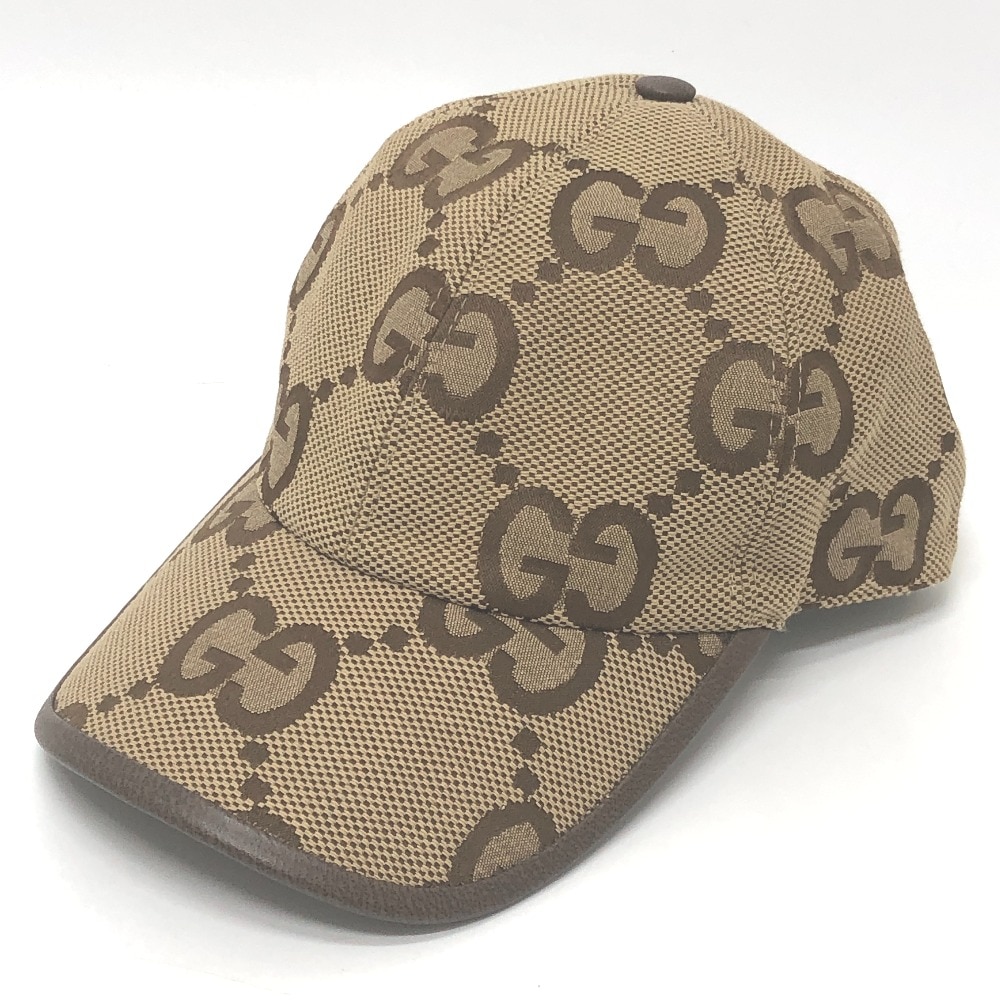 キャップ 681264 ジャンボGG 帽子 ベースボール ファッション小物 キャンバス ベージュ