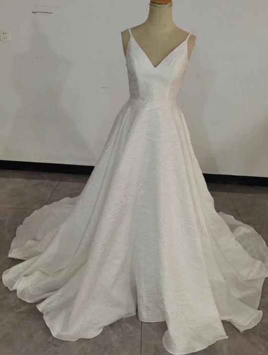 エレガント Vネック パーティードレス トレーン キャミソール Vネック 披露宴/結婚式