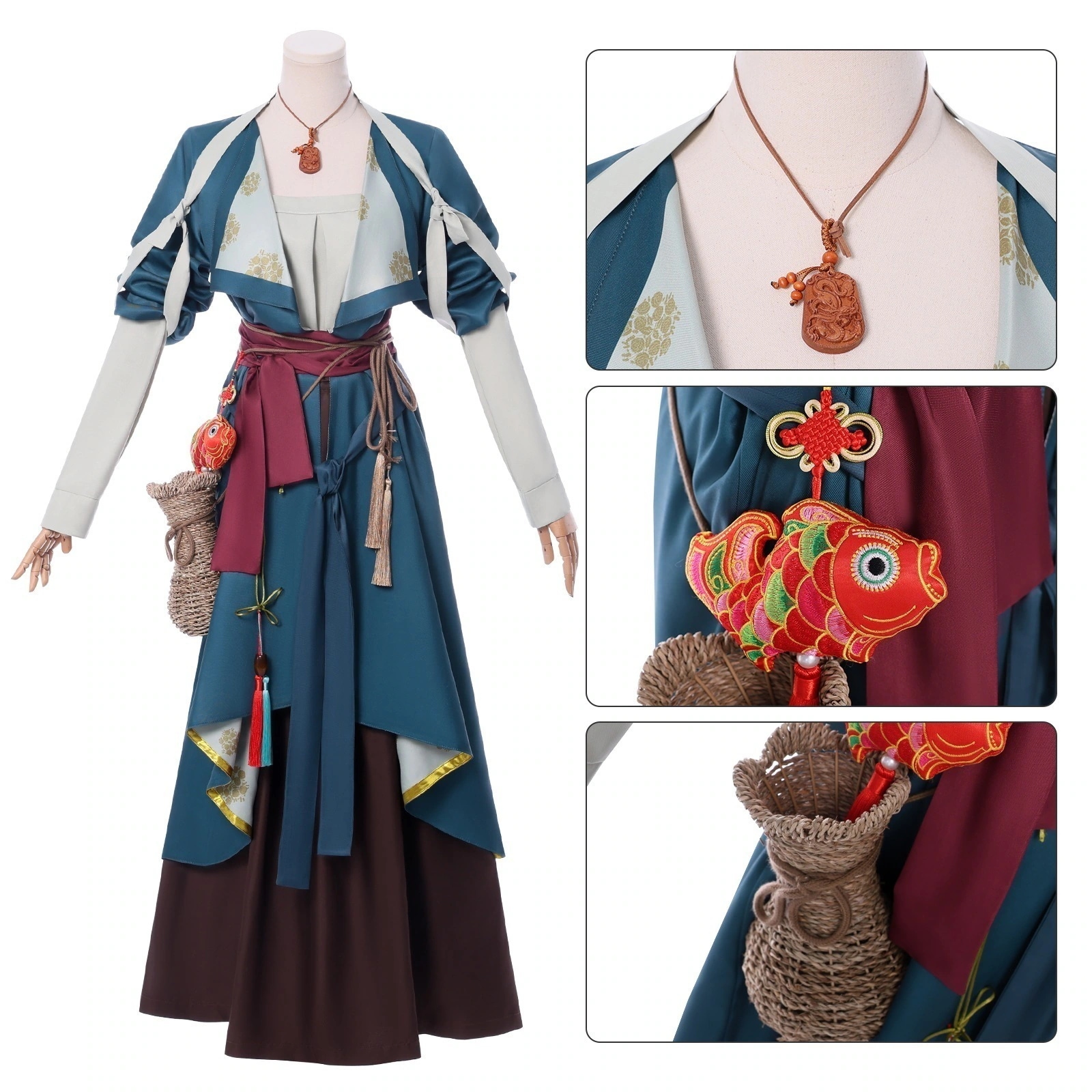 【2025新作】コスプレ 仮装燕雲十六声盈盈盈cos漢服古服装ゲーム同モデルコスプレ服装舞台二次元 イベント用品