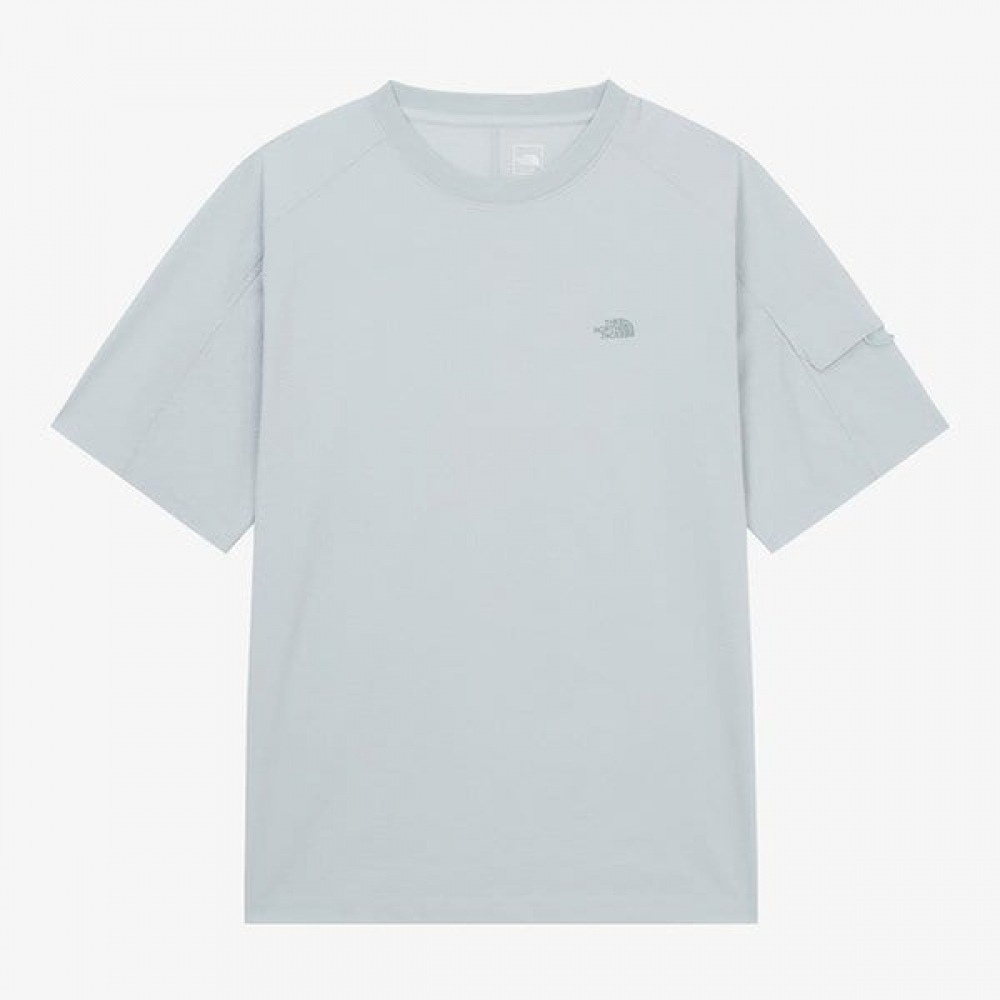 [ノースフェイス公式] NT7UR24D メンズファームショートスリーブ Tシャツ_ライトブルー 7,700円