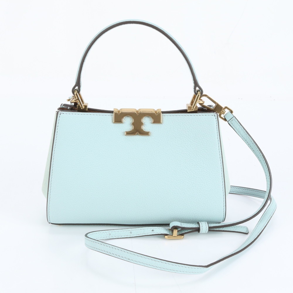 美品 エレノア ミニ サッチェル レザー 2WAY ショルダーバッグ 斜め掛け ハンド トート レディース MEE DM46-10 中古