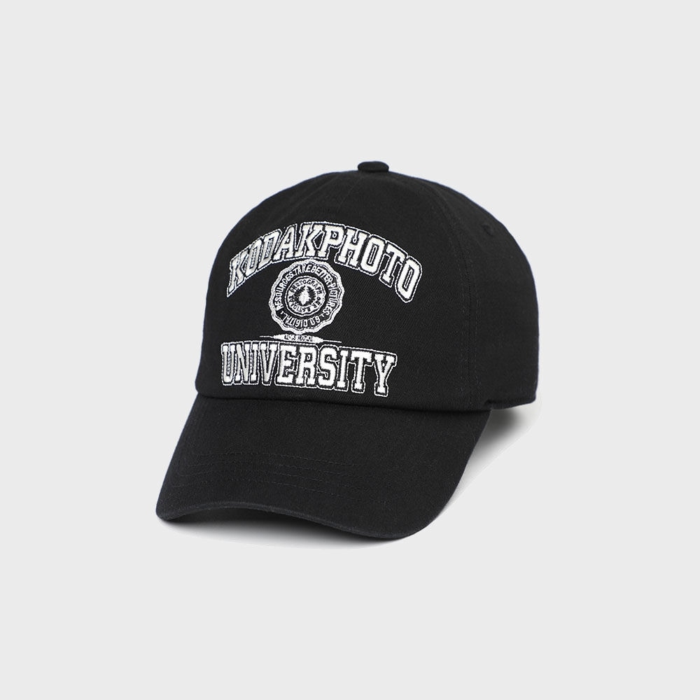 コダックアパレル ボールキャップ オーバーサイズ コダカラー ブラック