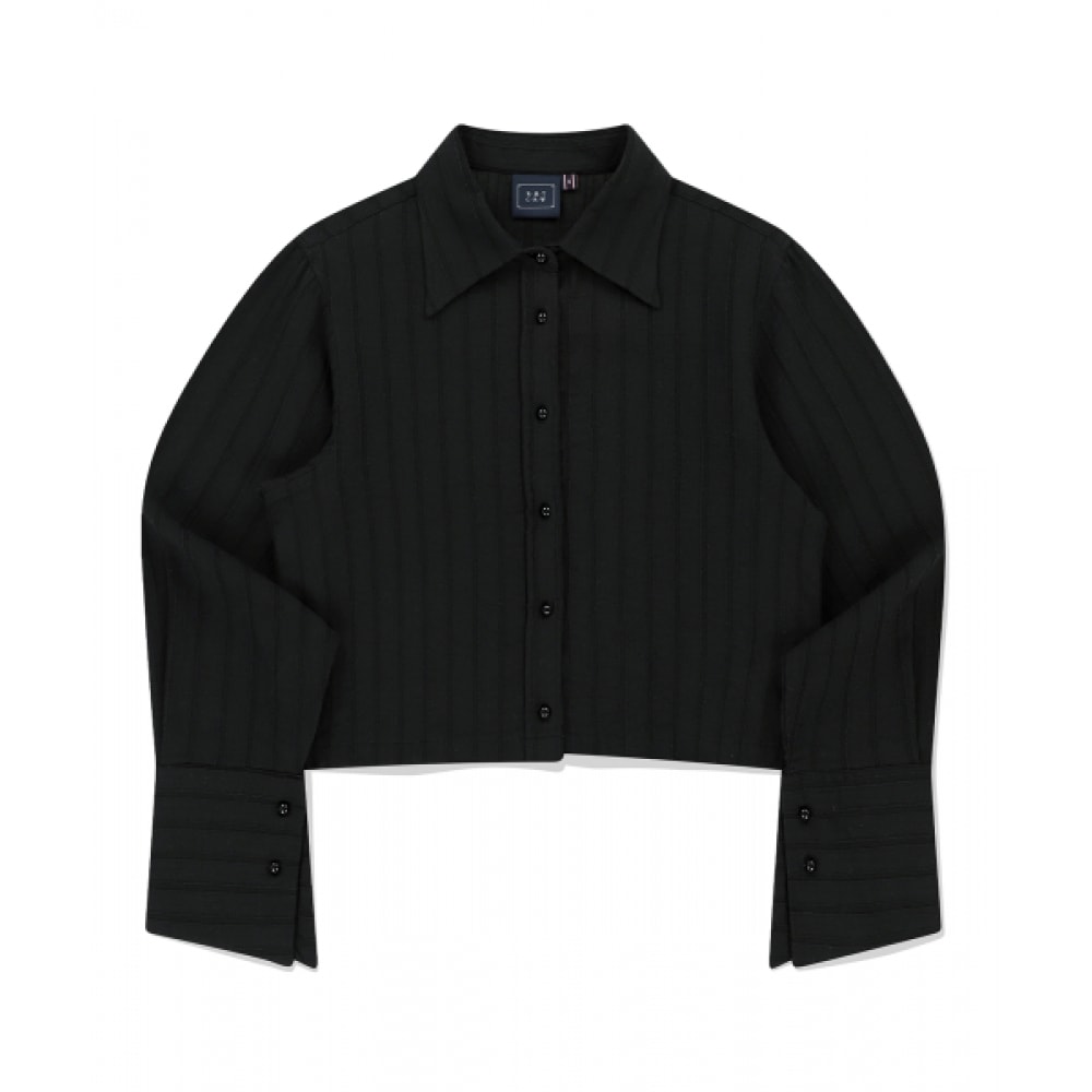 ロマンティッククラウンウィングカフシャツ_ブラック