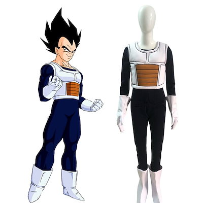 Amazon.co.jp: [fun costumes] ベジータ サイヤ人 全セット