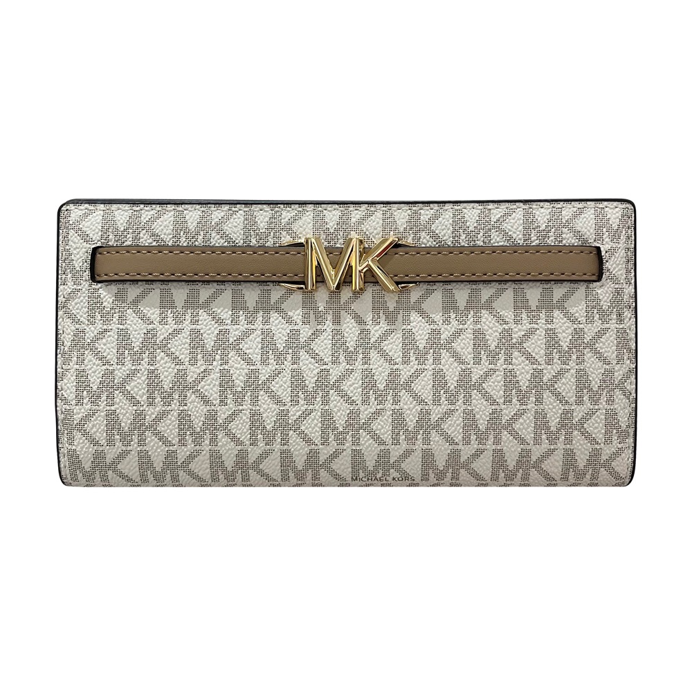 [特売セール] 即発 アウトレット レディース 二つ折り長財布 35S3G6RE3B-CAMEL