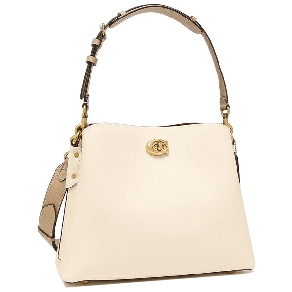 ショルダーバッグ ウィロウ ホワイト ベージュ レディース C2590 B4CAH