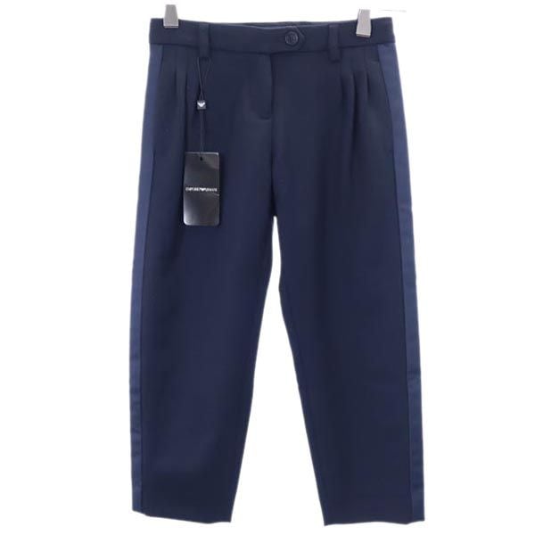 未使用 サイドライン セレモニー パンツ 118cm ネイビー系 テーパード キッズ