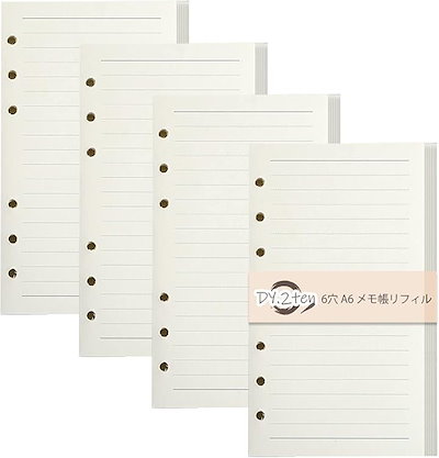 A6リフィル ＊ I Love checksheet ＊ 1800円 Qoo10] 手帳リフィル バイブルサイズ 横罫 A6 : 文具