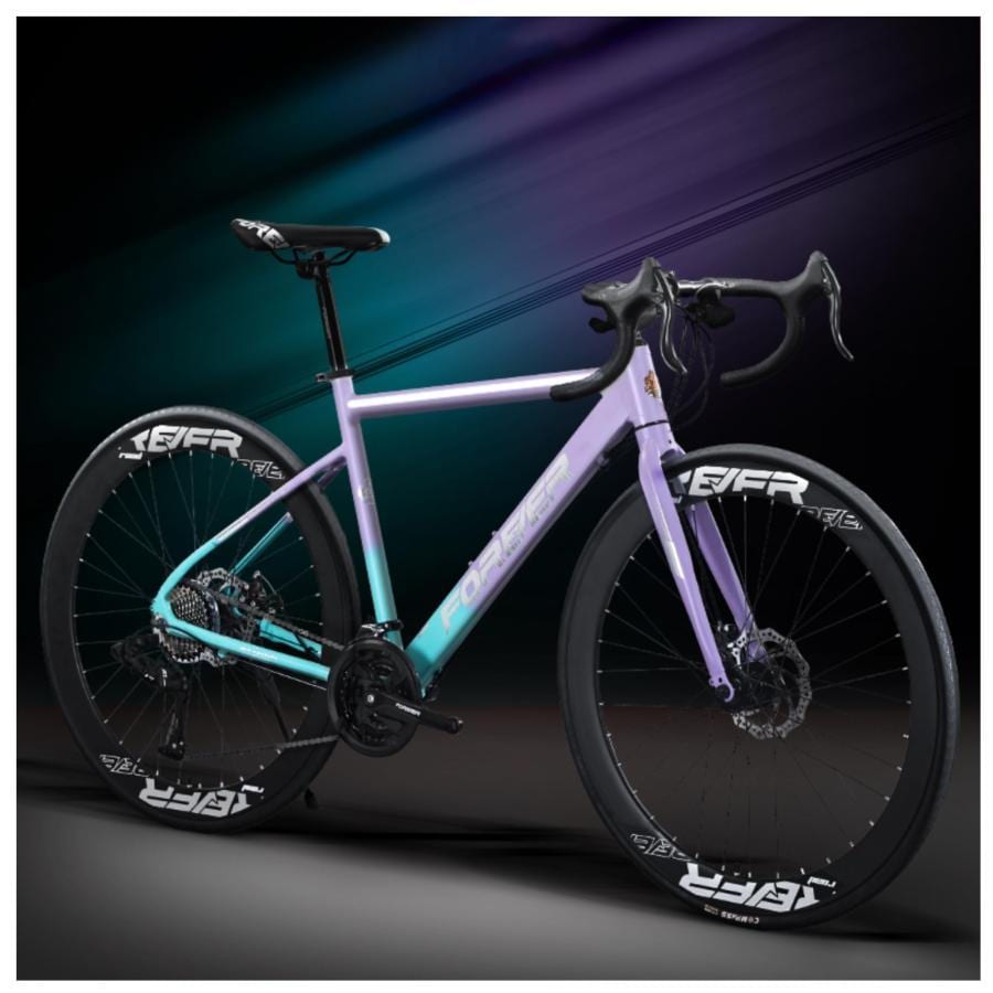 700C エアロロードバイク アルミロードバイク デュアルコントロールレバー 24/27/30 段変速 初心者 エアロバイク ドロップハンドル 50mmアルミ合金三層エアロリ 56,099円