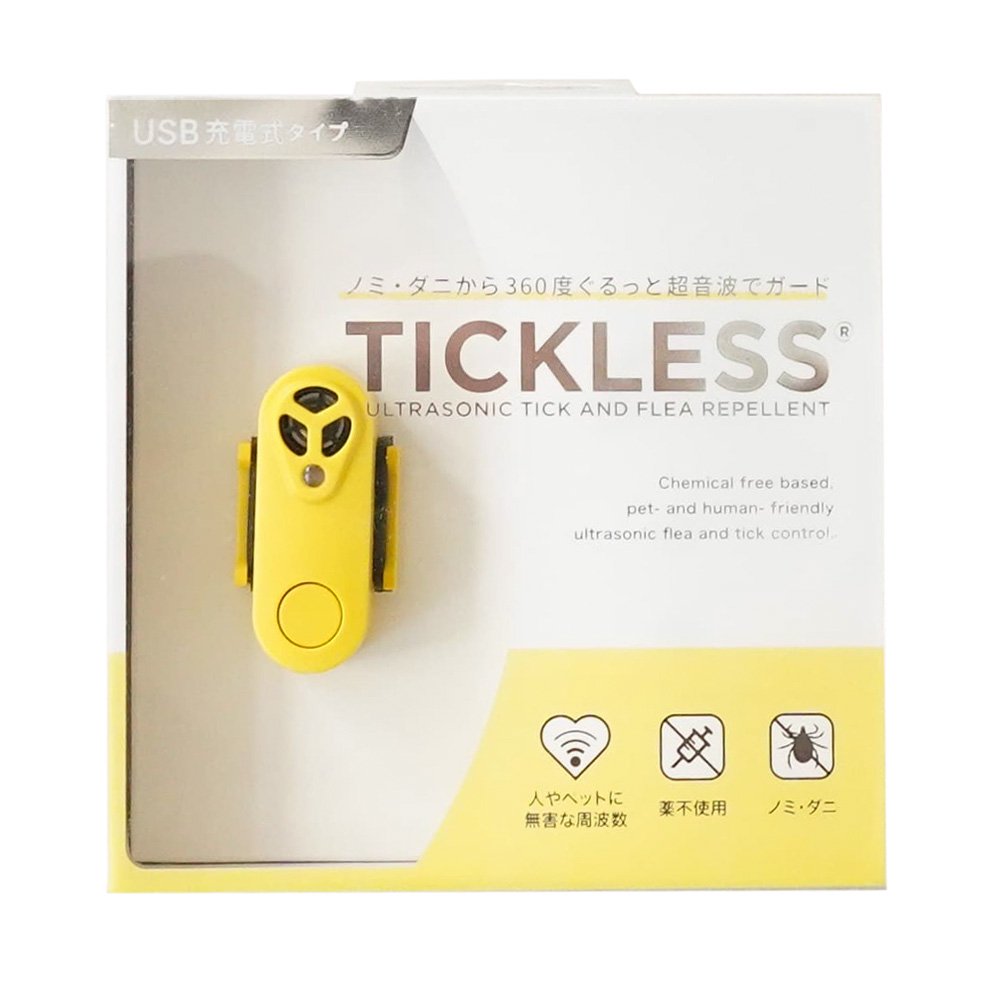ＴＩＣＫＬＥＳＳ　チックレス　ＵＳＢタイプ　イエロー　ＣＲＣ40―43―30―00―00