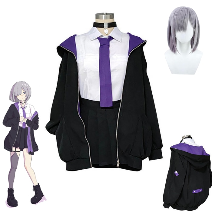 バーチャルYouTuber Vtuber 花芽すみれ 衣装+靴下 コスプレ かがすみれ コスプレ衣装 ぶいすぽっ! 0.2秒の物語 衣装 6,137円