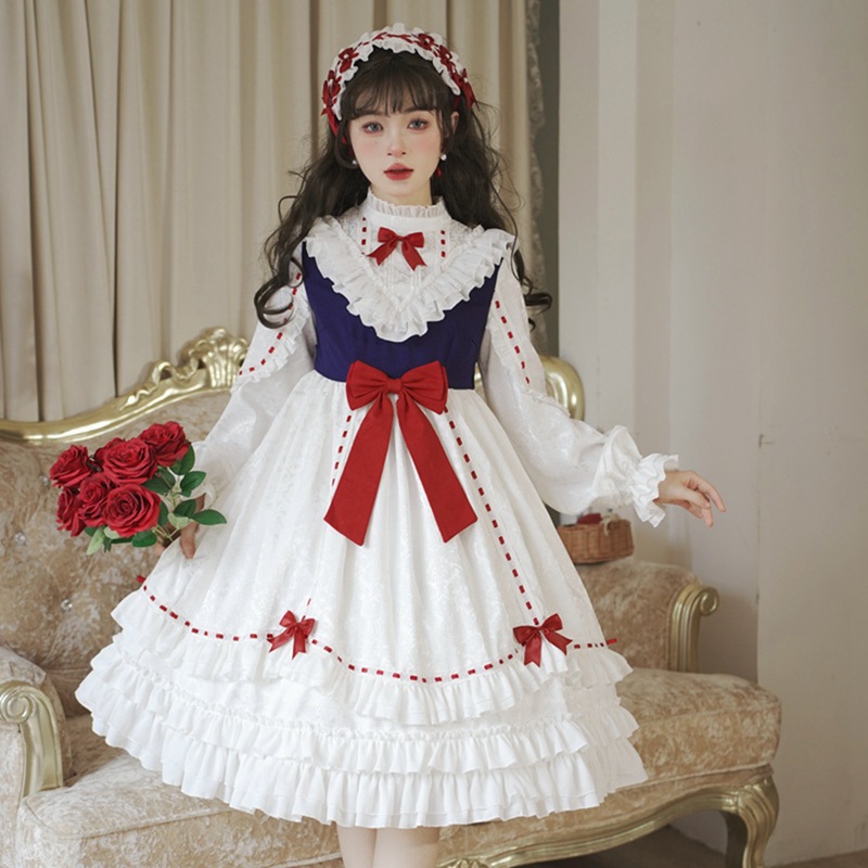 ロリータワンピース ドレス 半袖 長袖 コスプレ衣装 コスチューム 5,821円