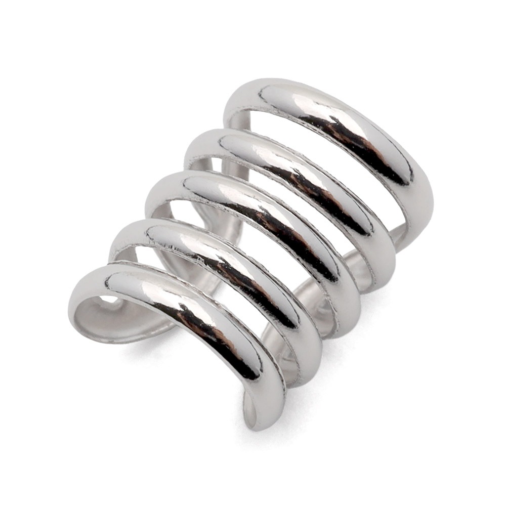 925 五連ラインイヤーカフ [cec090]