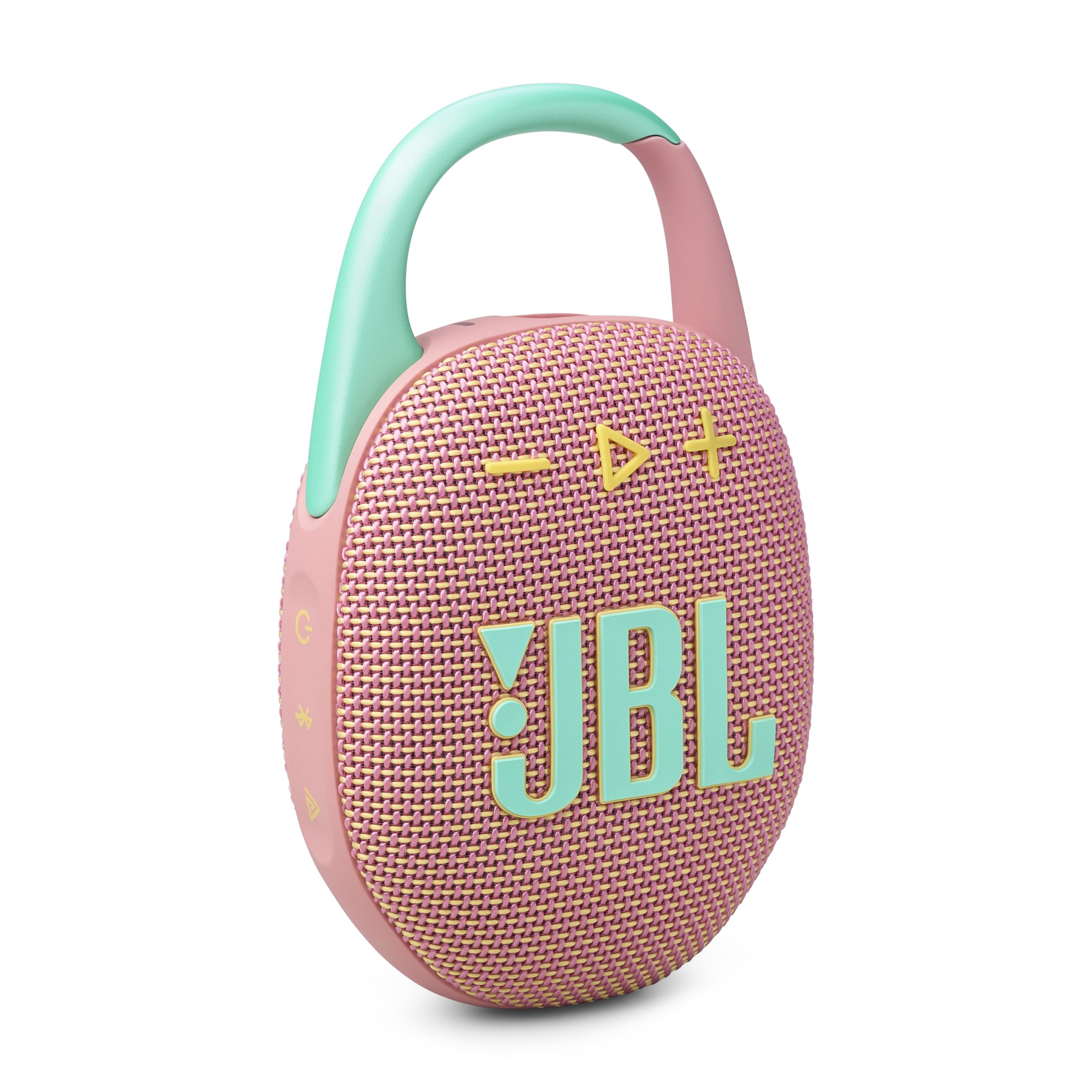 JBL CLIP5 Bluetoothスピーカー USB C充電/IP67防塵防水/アプリ対応/カラビナ構造/パッシブラジエーター搭載/ポータブル/スウォッシュピンク JBLCLIP5PINK 9,331円
