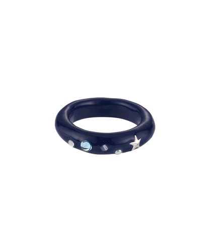 NFF naia ring navy ナイアリング ネイビー 韓国アクセサリー 指輪 リング