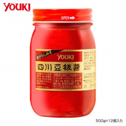YOUKI ユウキ食品 四川豆板醤 500g×12個入り 213100 7,526円