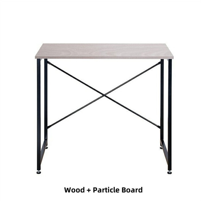 木製机ワークデスク シンプルデスク簡易デスク ワークデスク デスク 机 書斎 パソコンデスク Wood+ Particle Board + Bedroom