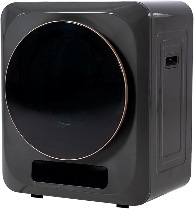 衣類乾燥機 小型 3kg タッチパネル操作 除湿 壁掛け ミニ 自動モード 靴乾燥 高温除菌 湿気取り 布団乾燥機 LED液晶ディスプレイ 一人暮らし 梅雨 湿気 花粉 家庭用 (タイプ Aダークグ